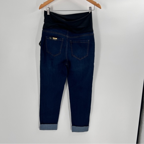 Liverpool Maternity Jeans Crop Love Cuffed Hem NWT - Picture 3 of 6